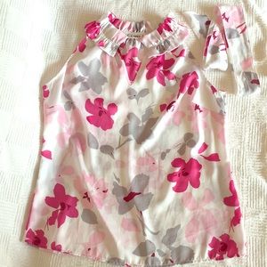 CATO Sleeveless V-Neck Top